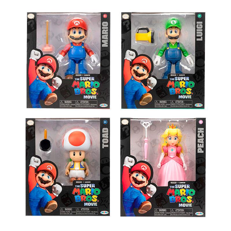 Jakks Pacific Nintendo 417764 Pelicula Super Mario Bros Figuera  5 Pulg Surtido