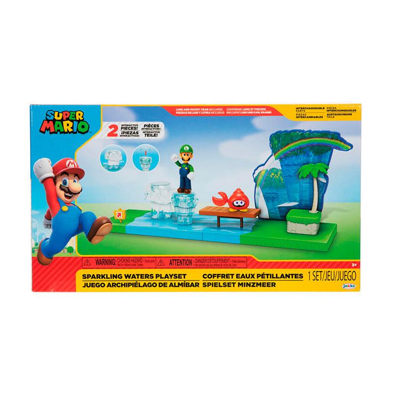 Jakks Pacific Nintendo 413664 Super Mario Set De Juego Aguas Espumosas