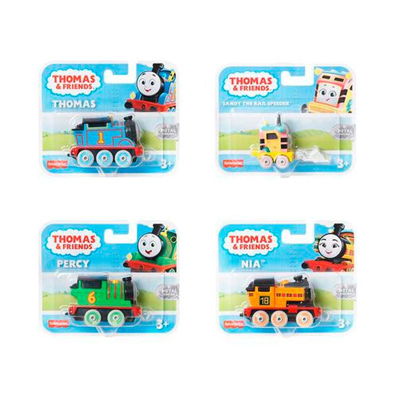 Mattel Fisher Price Hfx89 Thomas & Friends Locomotora Pequeña De Metal Surtido