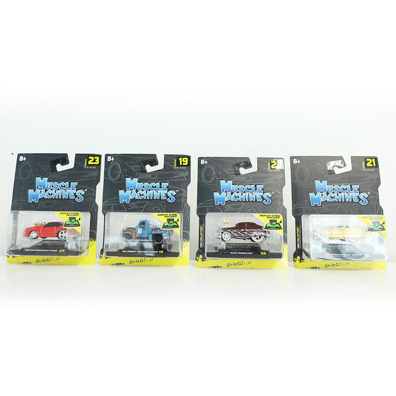 Maisto Muscle Machines 10 Carros Serie 4 Escala 1:64 Surtido