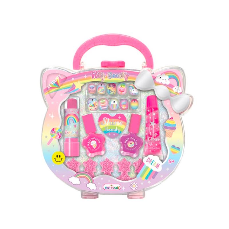 Hot Focus 062Rb Set Cosmetico Glitz Beauty Rainbow