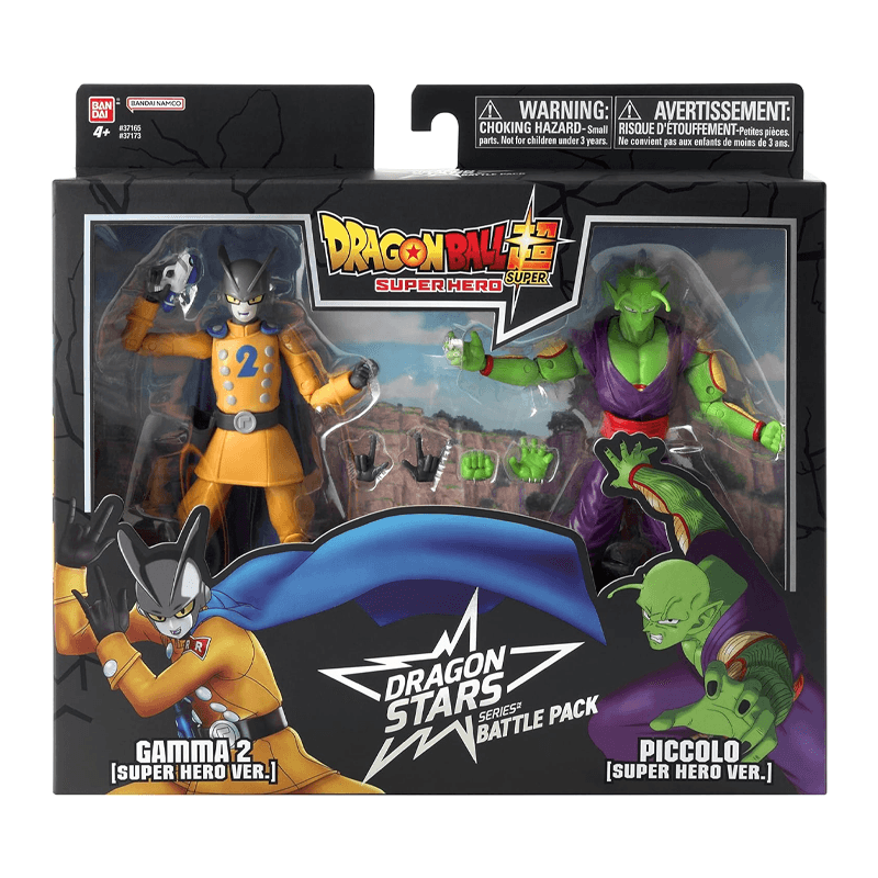 Bandai Namco 37173 Figura De Accion Dragon Ball Stars Battle Pack Piccolo Vs Gamma 12 Plg