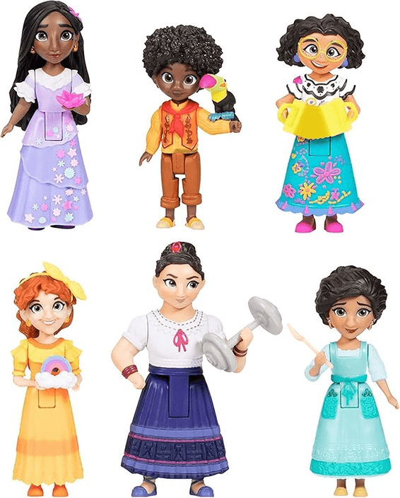 Jakks Pacific Encanto 220524-Gen Figura De 3 Plg X2 Surtido
