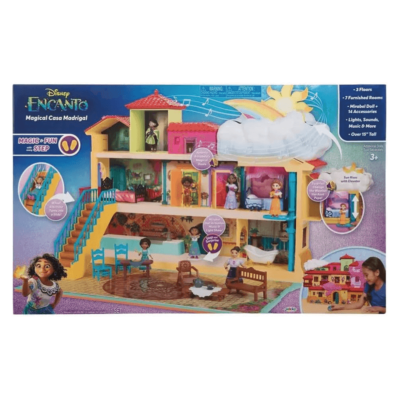 Jakks Pacific Encanto 219384 Set Juego Casa Familia Madrigal 3 Plg