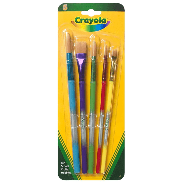 Crayola C053506 Pinceles Set 5 Unidades Surtidos