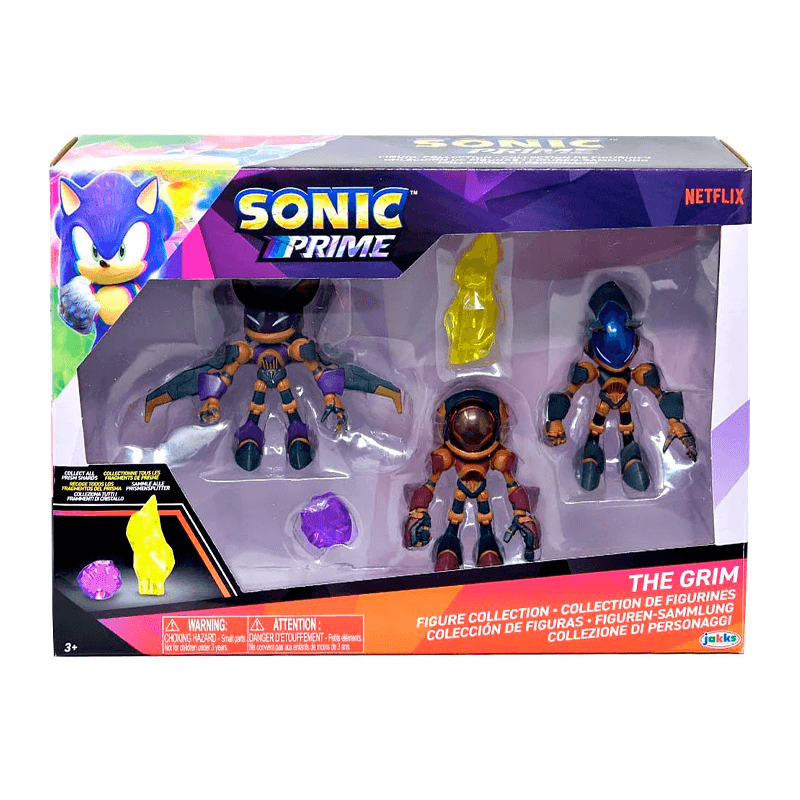 Jakks Pacific Sonic 422364 Prime Figura 2.5 Multi-Pack Wave 4