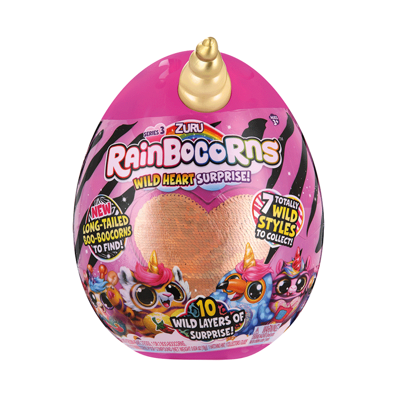 Zuru Rainbocorns 9215 Peluche Sequim Sorpresa 6 Pcs