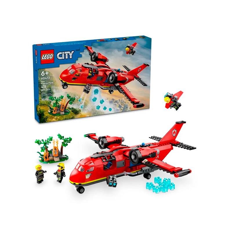 Lego City 60413 Avion De Bomberos