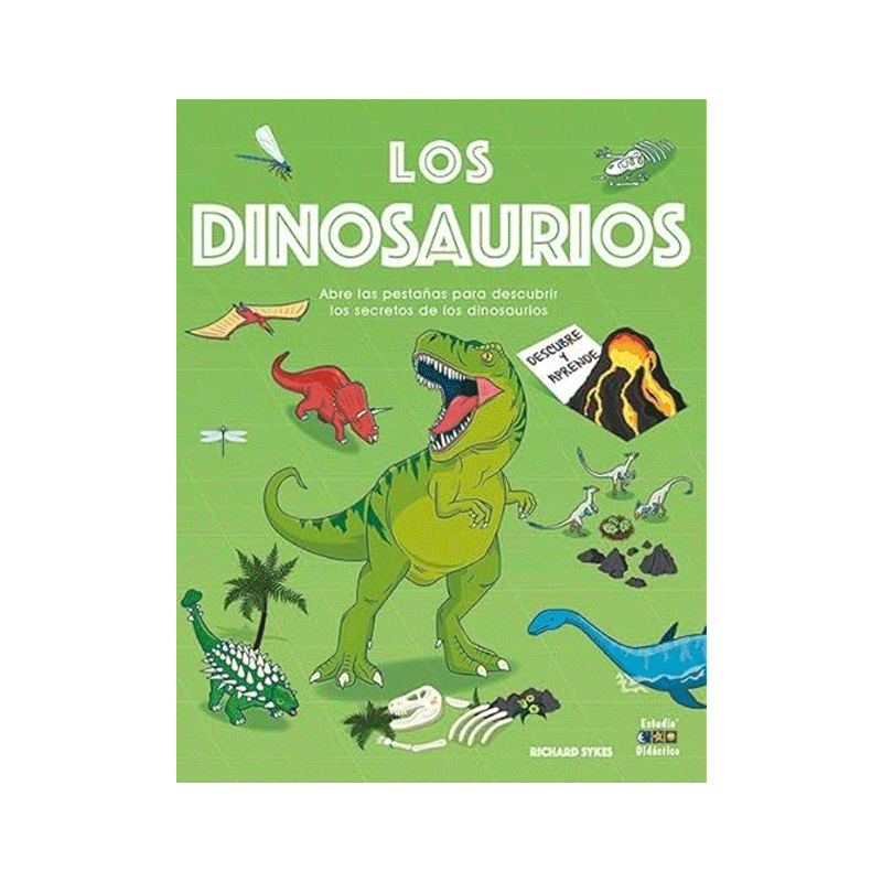 Libro Los Dinosaurios Autor Richard Sykes 10 Pag Pasta Dura