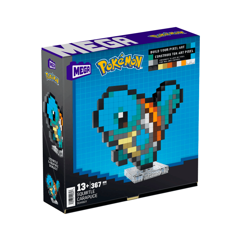 Mattel Mega Construx Hth77-0 Pokémon Set de Squirtle