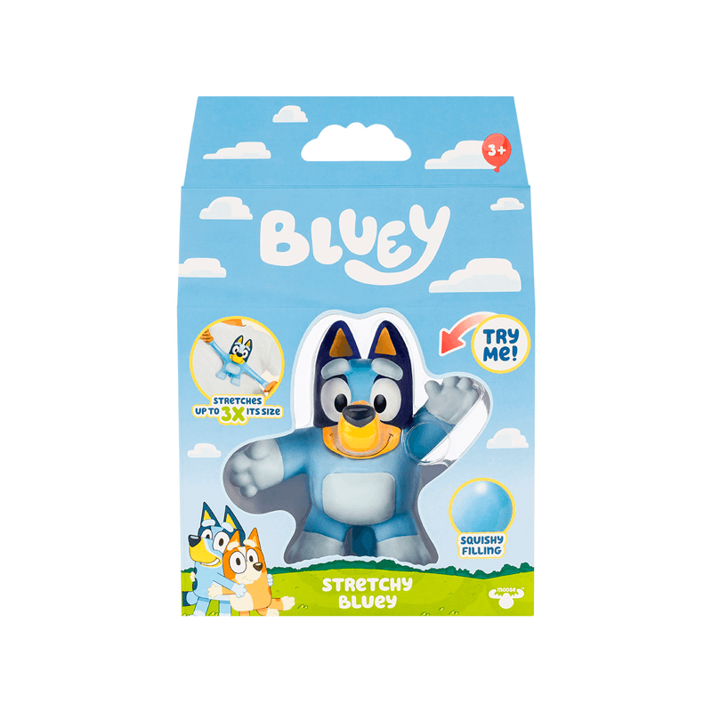 Moose Bluey 18024 Figura Stretchy Serie 10