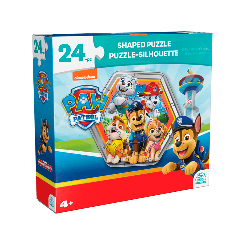 Spin Master Games 6069279 Paw Patrol Rompecabezas Forma M02 Surt