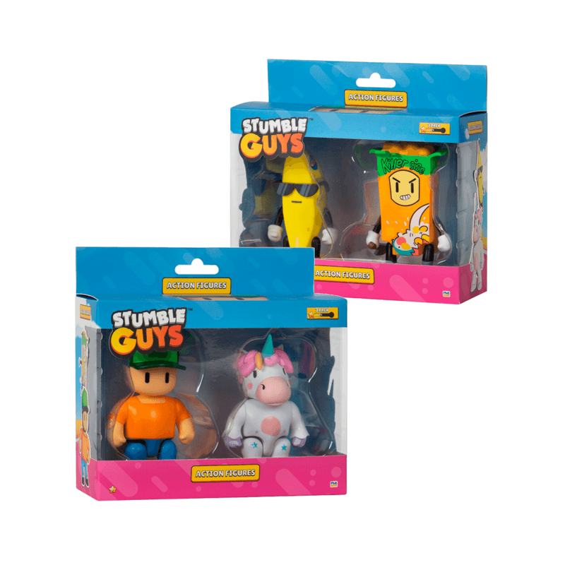 Pmi Kind Word Stumble Guys Sg6015 Action Figures 2 Pack Window Box Surtido