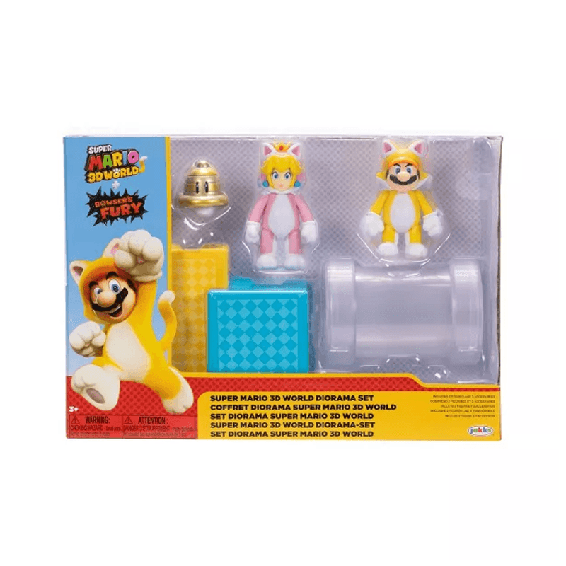 Jakks Pacific Nintendo  424344 Play Set Super Mario  2.5 Pgl 3D