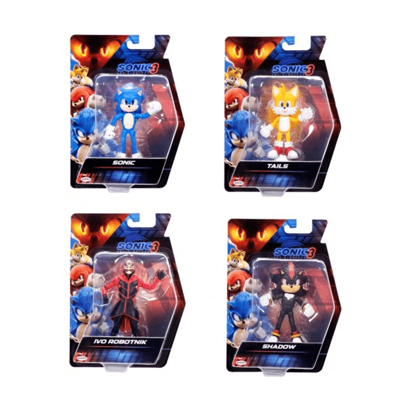 Jakks Pacific Sonic 423964 Figura Pelicula Sonic 3 De 5 Pgl