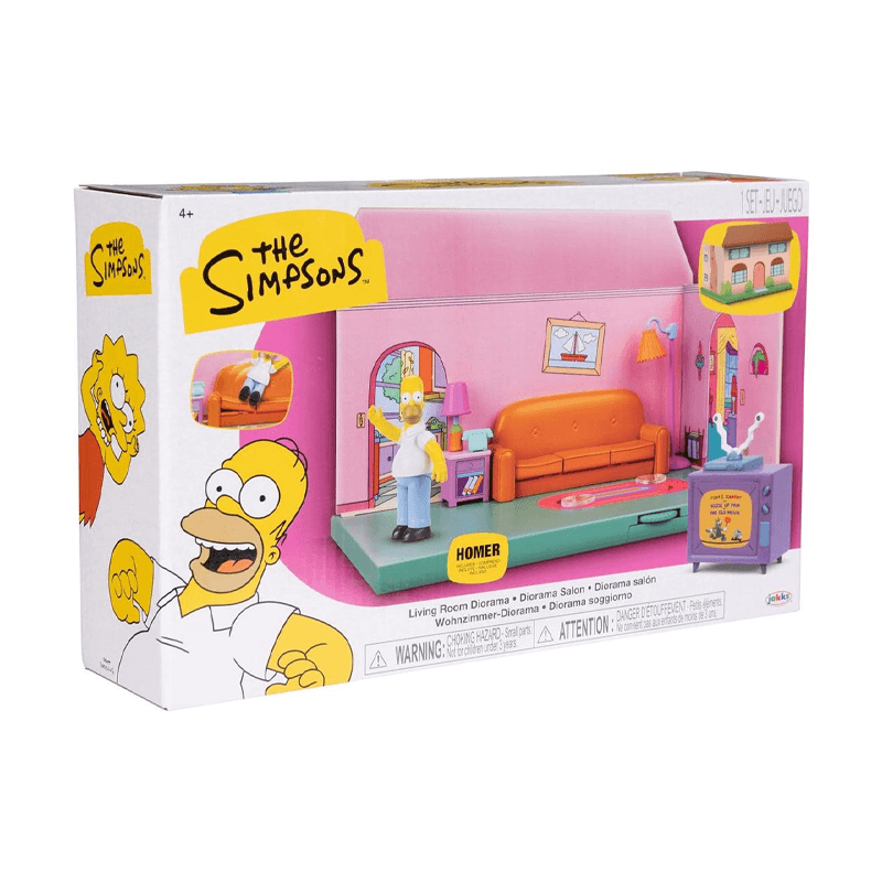 Jakks Pacific Los Simpsons 175564 Set De Juego La Casa De Los Simpsons