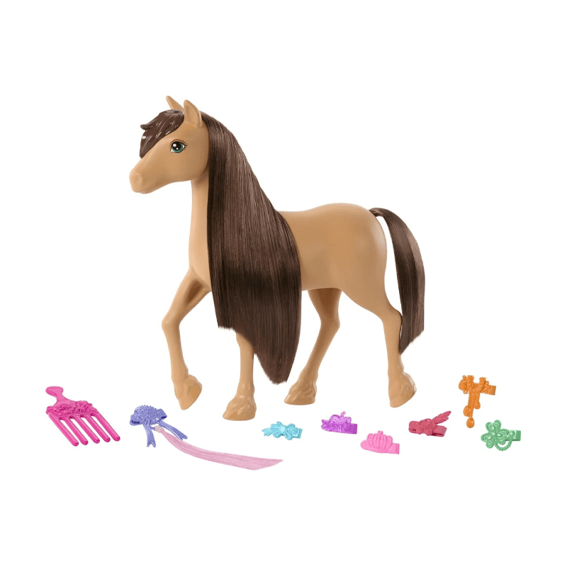 Mattel Barbie  Hxj29 Figura Pony Con Accesorio