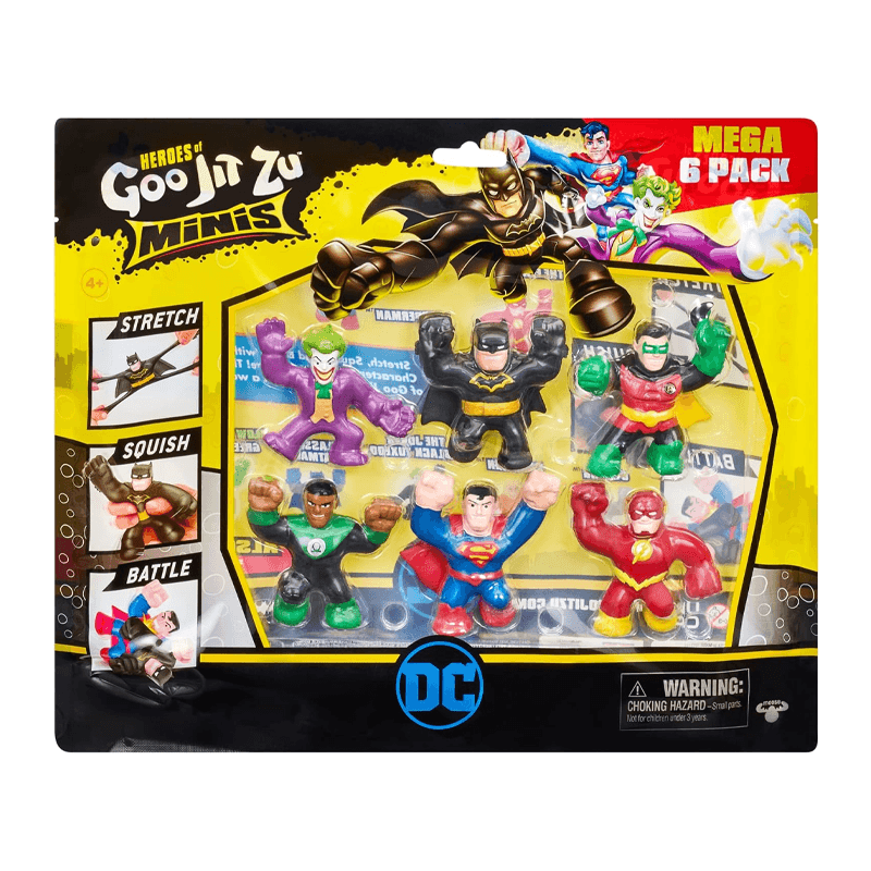 Moose Goo Jit Zu 41471 Héroes Dc Minis Mega X 6