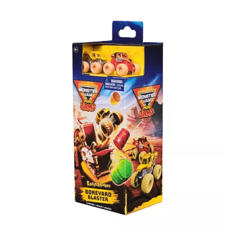 Spin Master Monster Jam 6069771 Set Lanzador Mini Jams