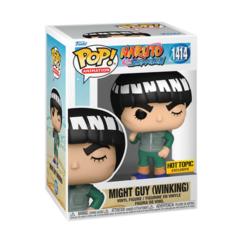 Figura De Accion Funko Pop #1414 Might Guy (Winking)