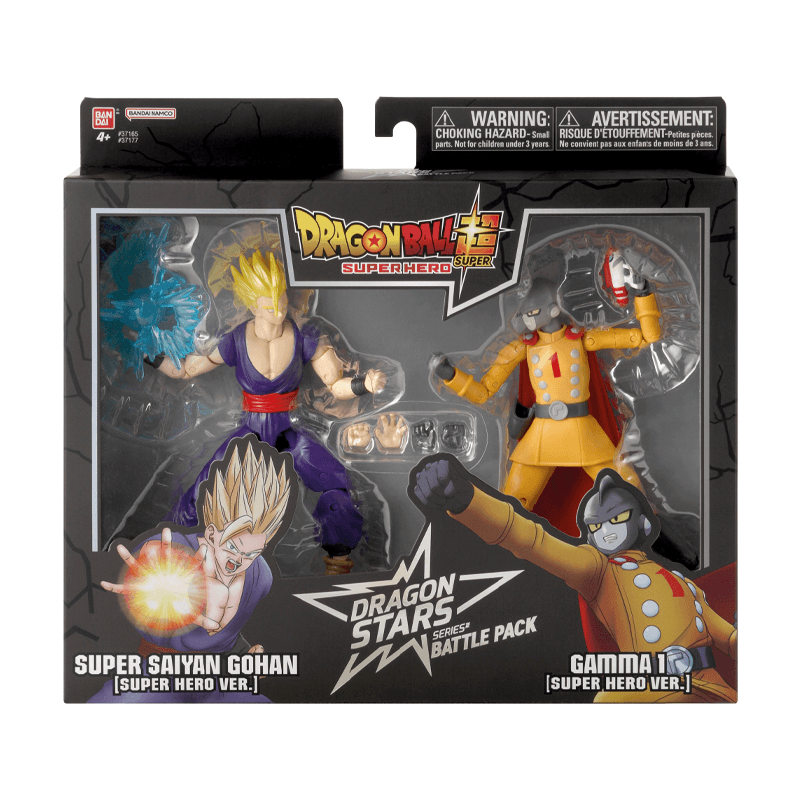 Bandai Namco 37177 Figura De Accion Dragon Ball Stars Pack Saiyan Gohan V Gamma I