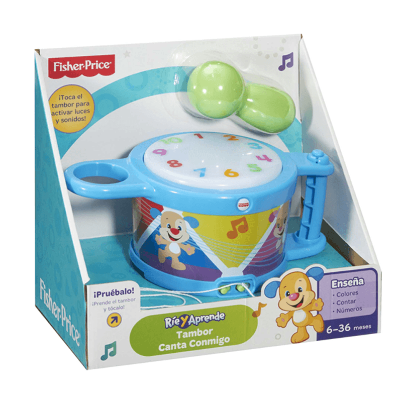 Mattel Fisher Price Drb23 Tambor Canta Conmigo