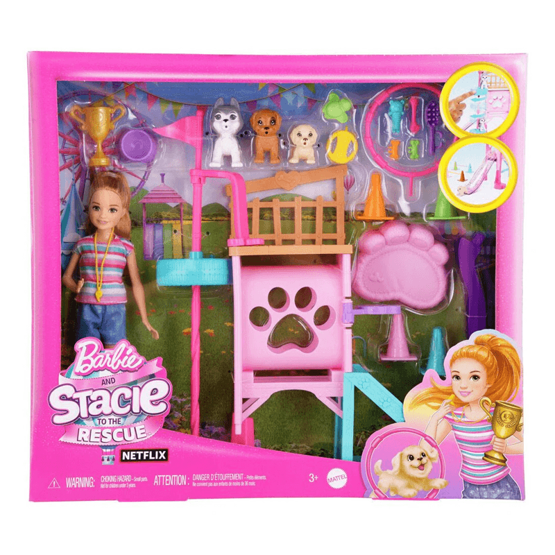 Mattel Barbie Hrm10 Muñeca Entrenadora De Cachorritos