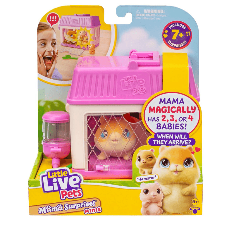 Moose Little Live Pets 26624 Mini Set Mamá Sorpresa