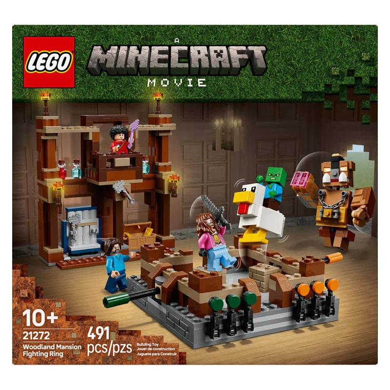 Lego Minecraft 21272 El Ring De Combate De La Mansion Del Bosque