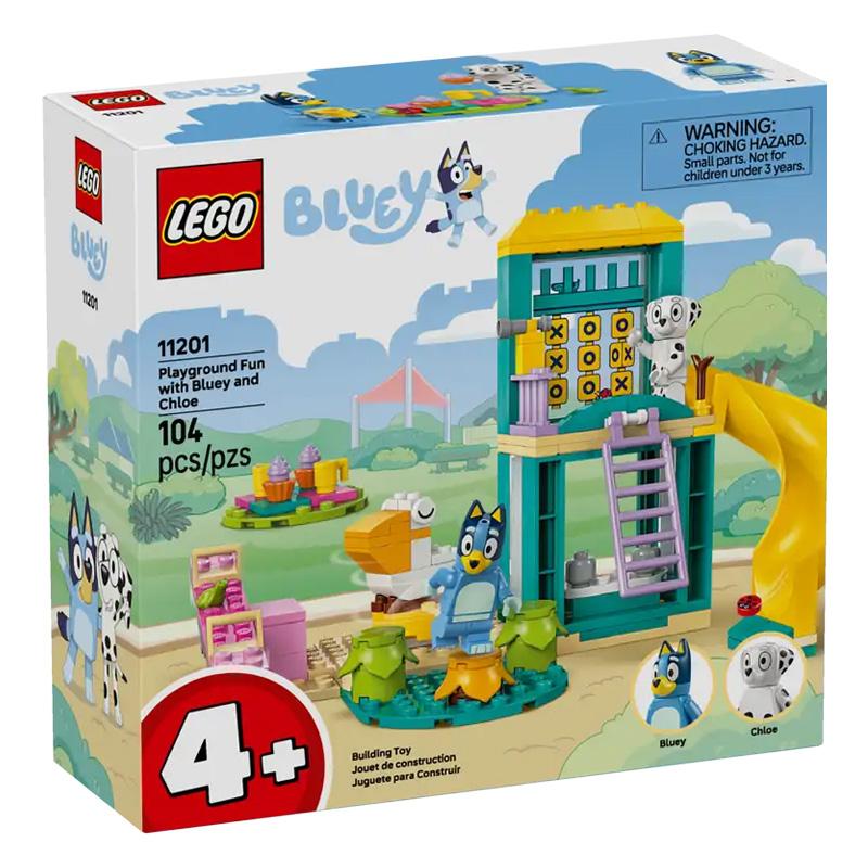 Lego Duplo 11201 Diversion En El Parque De Juegos Con Bluey Y Choley