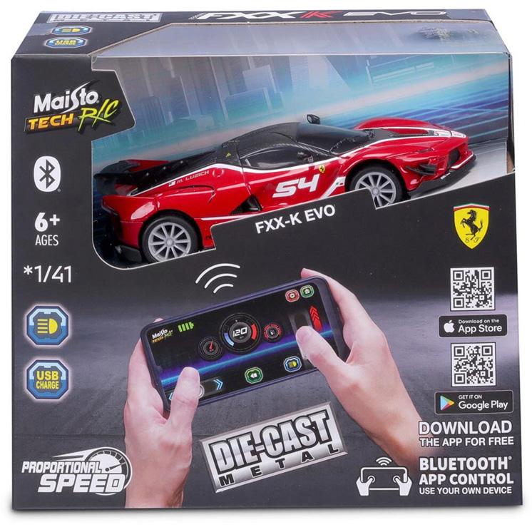Maisto   Mini Ferrari Fxx-K Evo A Control Remoto _ Escala 1:41