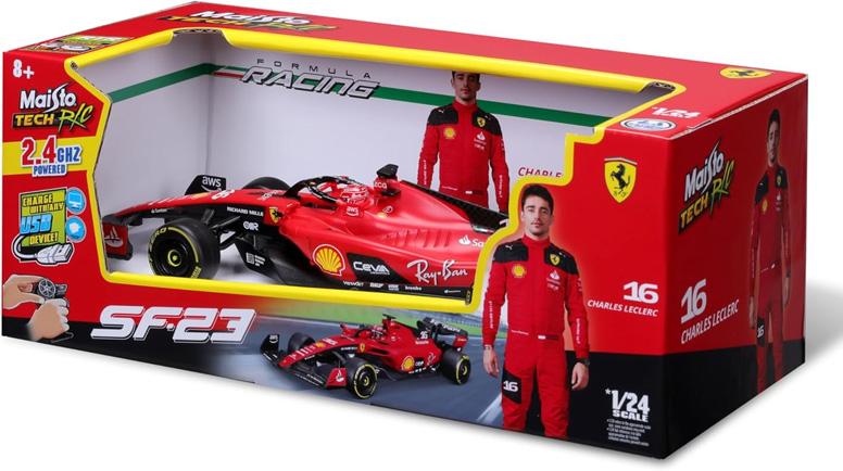 Maisto   Auto Formula 1 Ferrari Sf-23 2023 A Control Remoto _ Escala 1:24