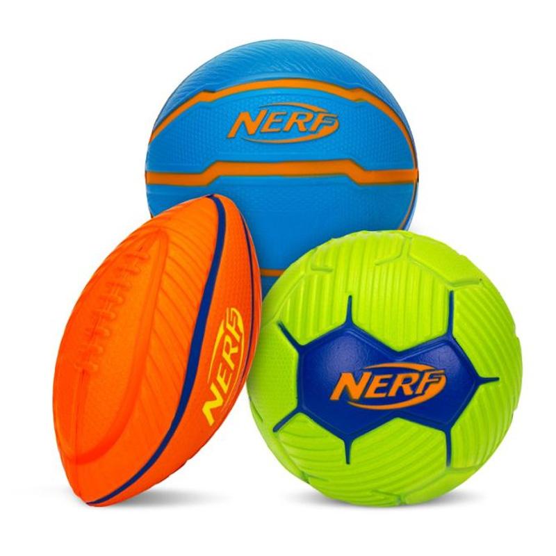 Franklin Sport  82161 Pelotas De Espuma Nerf Micro - Paquete De 3