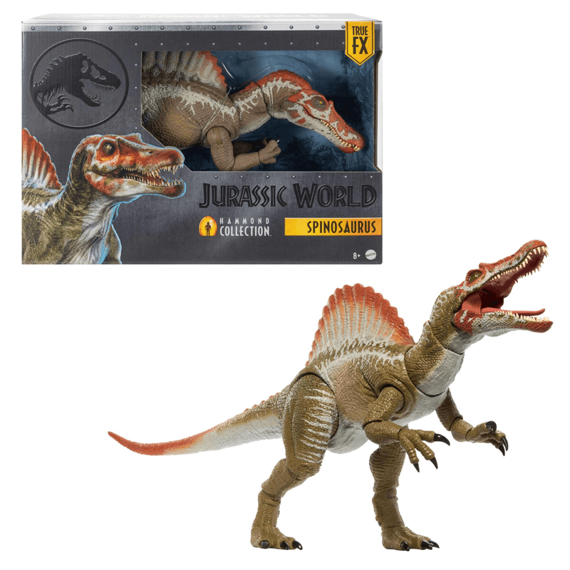 Mattel Jurassic World Jch09 Figura Dinosaurio Spinosaurus Hammond Collection
