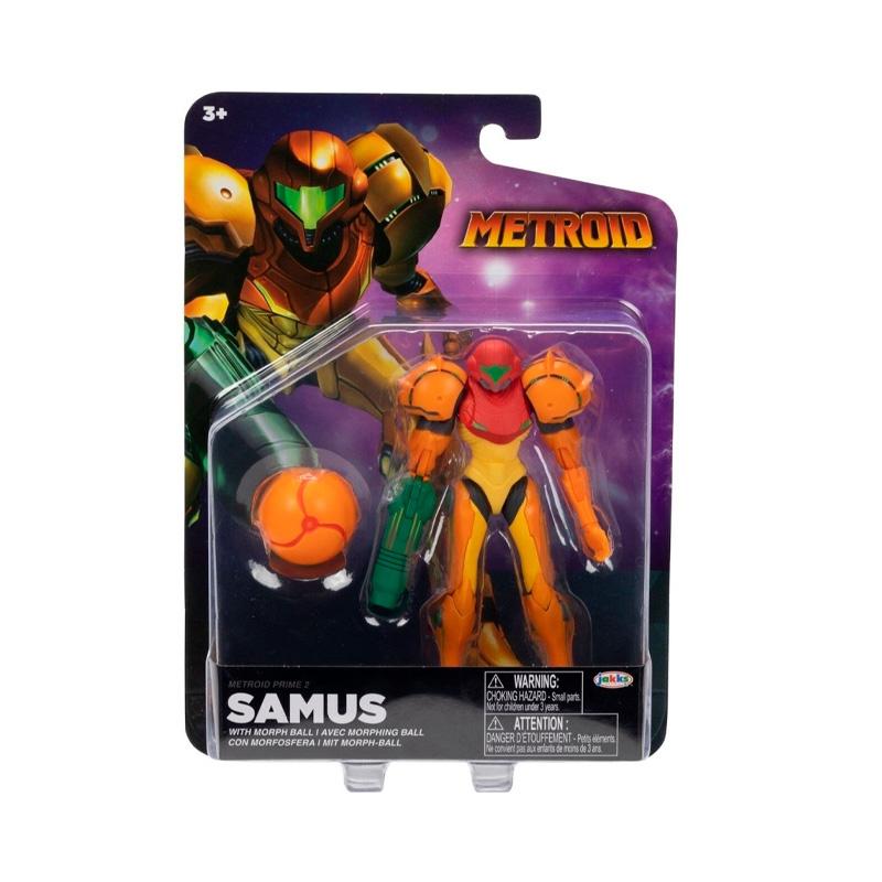 Jakks Pacific Nintendo 859784 Figura 5 Pulgadas Personaje Metroid Prime