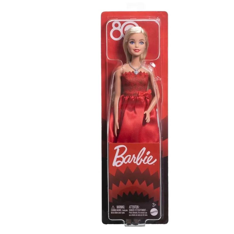 Mattel Barbie Jgd25 Muneca Conmemorativa Aniversario 80 Anos