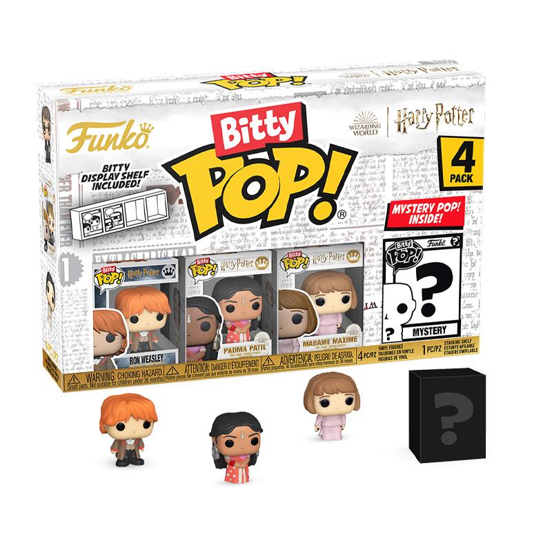 Funko Pop! 83656 Bitty Harry Potter Gof - Ron 4Pk