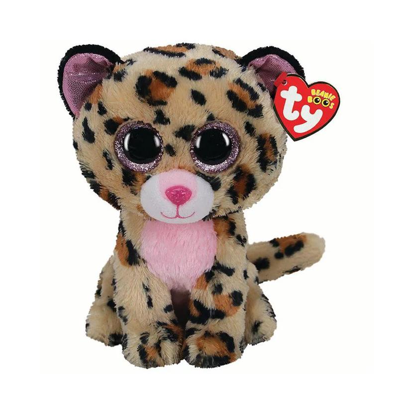 Ty Ty Beanie Boos 35248 Livvie Leopardo Cafe