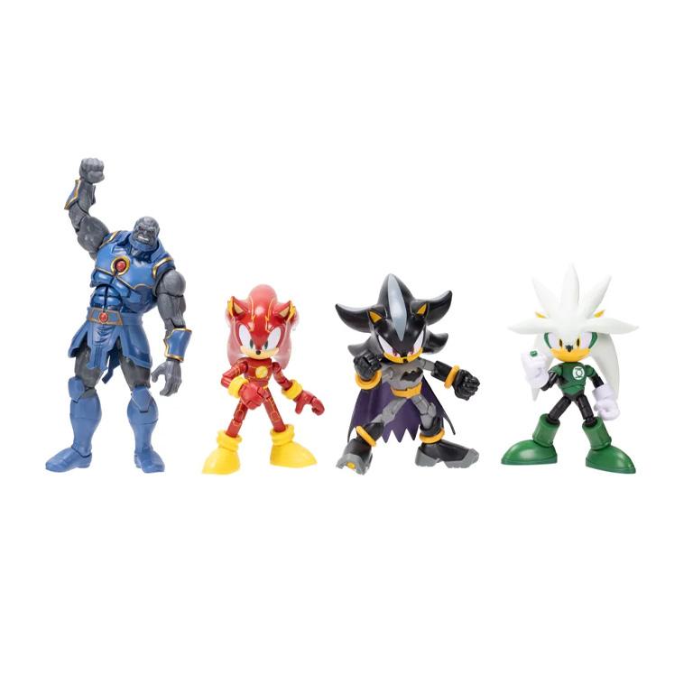 Jakks Pacific Dc Comics 429014 Sonic Figuras Proyecto Jacket 5 Pulgadas Surtido