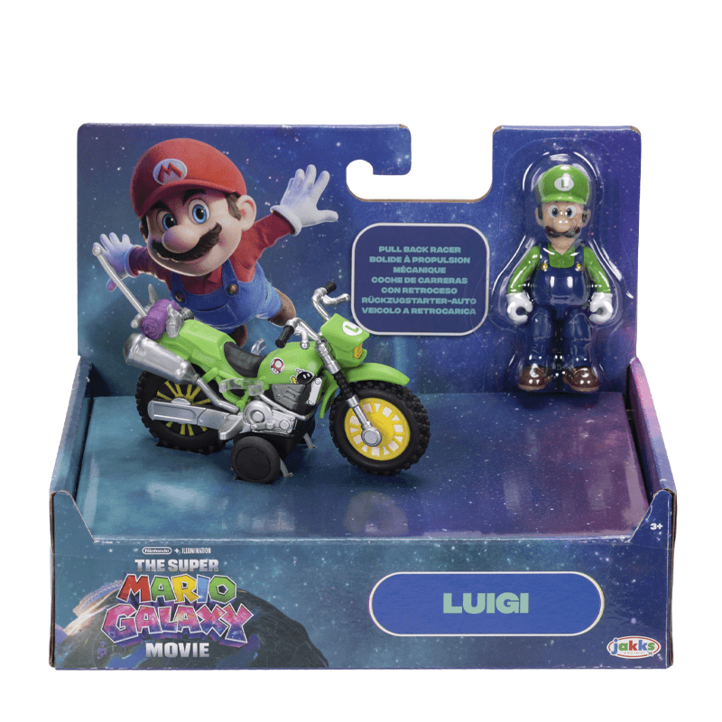 Jakks Pacific Super Mario Galaxy 432324 Vehiculos Proyecto Surtido Ola 1