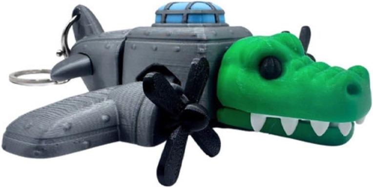 Brainrot AI Iba-Pelmx-1-Cv-Coc Peluche Bombardiro Cocodrilo 25 Cm
