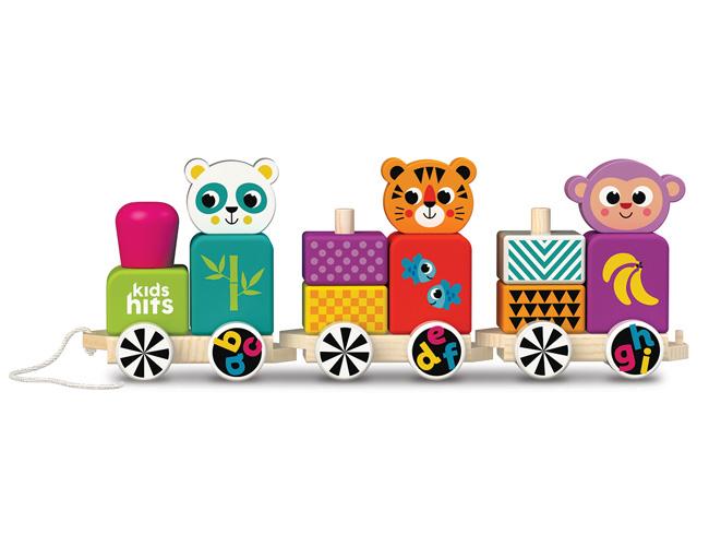 Kids Hits  Kh20-021 Tren De Madera Amigos Felices