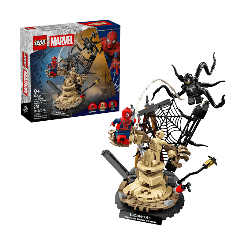Lego Marvel 76334 Batalla Epica Spiderman Contra Sandman