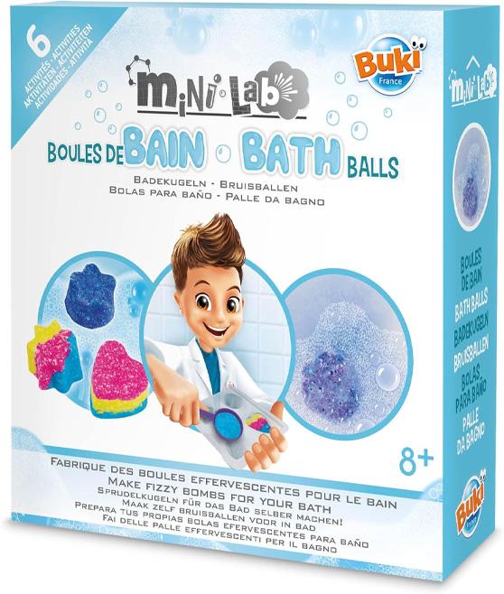 Buki France Mini Lab 3010 Bombas De Bano 6 Experimentos