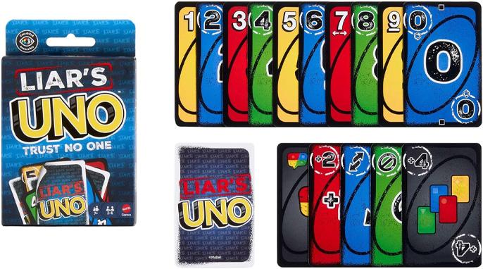 Mattel Games Jlh43 Uno Mentiroso