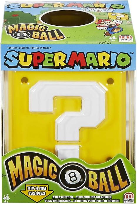 Mattel Games Jnc30 Super Mario Bola Magica 8 Version Latino
