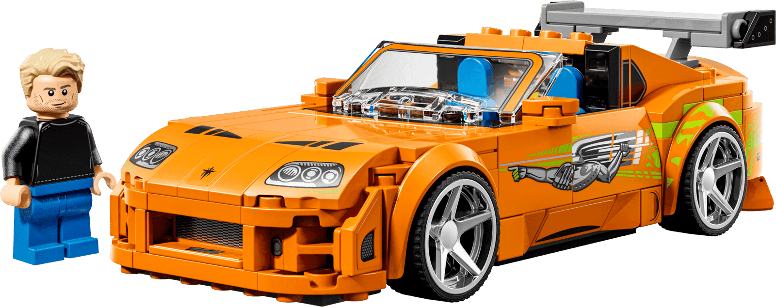 Lego Speed Champions 77260 Rapido Y Furioso: Toyota Supra Mk4