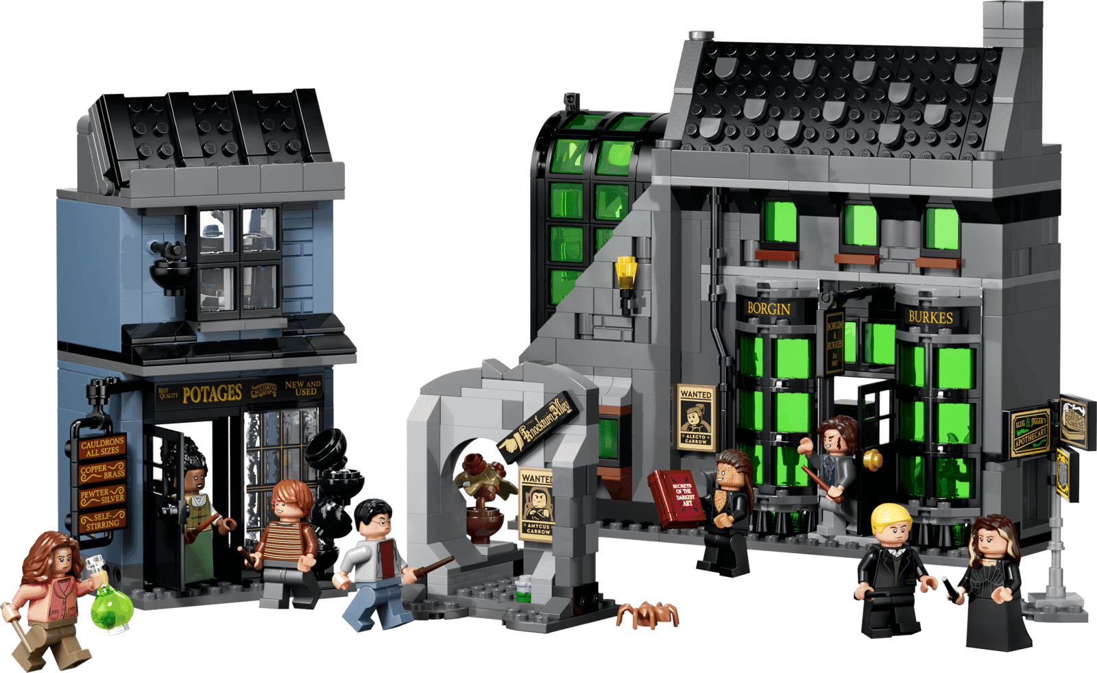 Lego Harry Potter 76471 Tiendas Magicas Del Callejon Knockturn Wiz