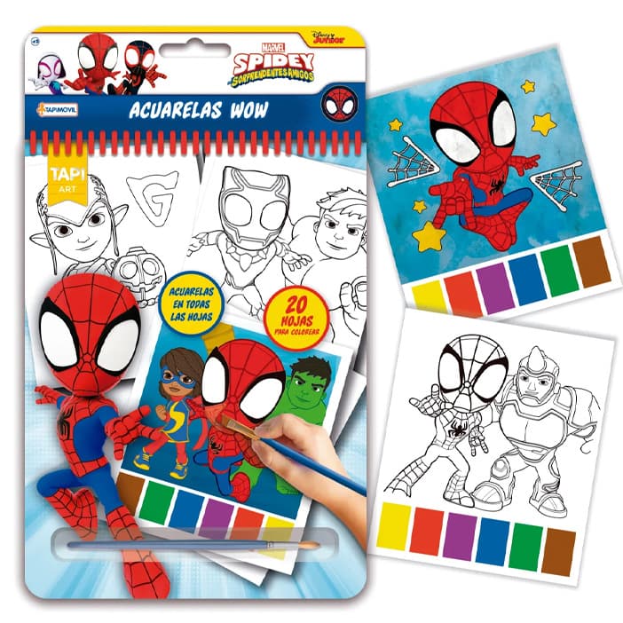 Tapimovil Marvel Vsp13305 Acuarela De Colores Wow