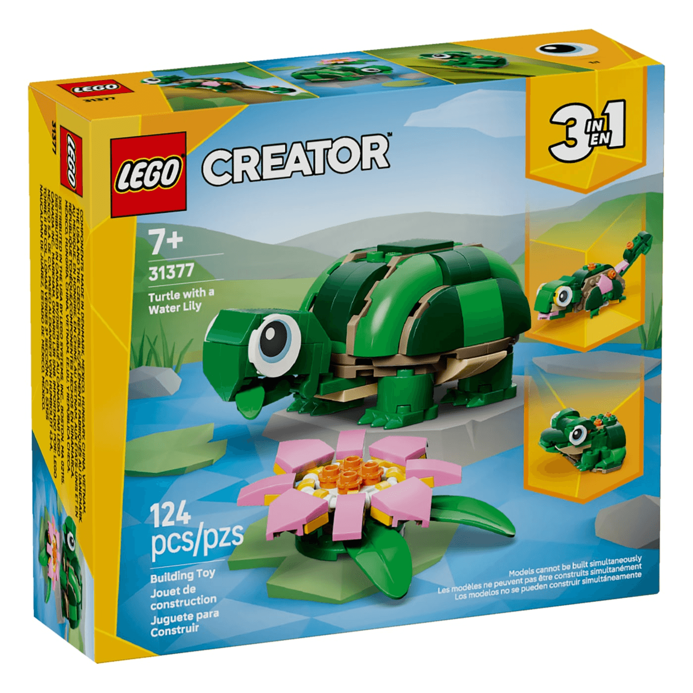Lego Creator 31377 Tortuga Con Area De Agua
